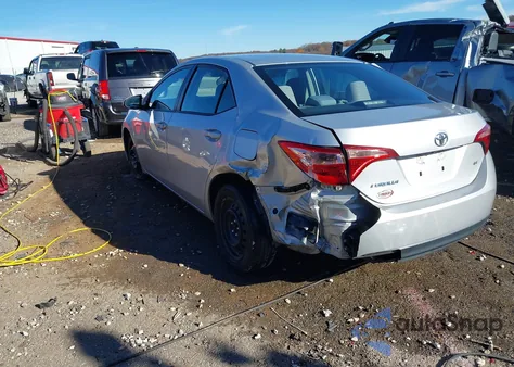 2018 Toyota Corolla L from USA, damaged, VIN 5YFBURHE6JP740340